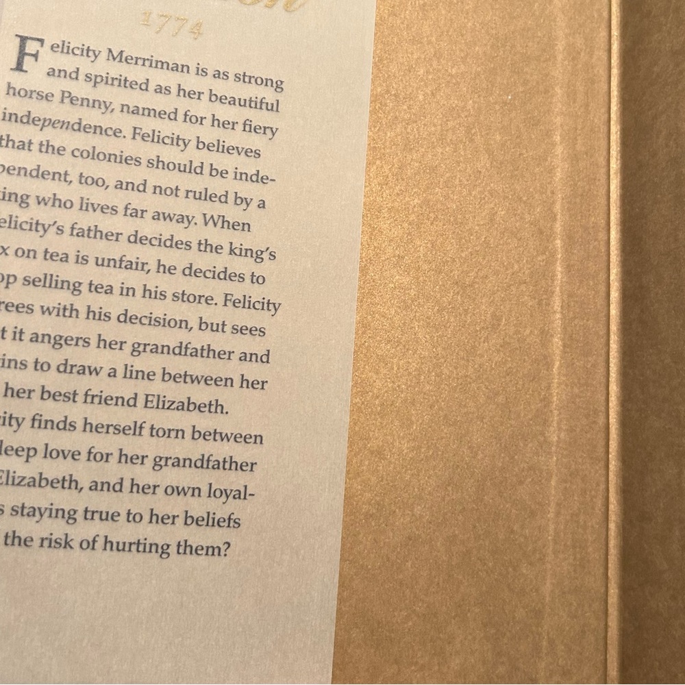 American Girl Felicity's Story Collection - Picture 2 of 7